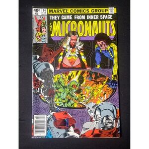 The Micronauts 14 Marvel Comics Group VF 1979 They Came From Inner Space